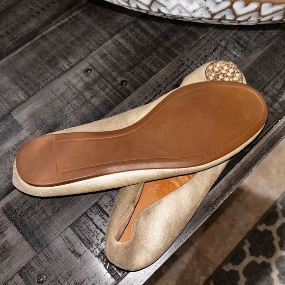 COACH Carson Ballet Flat SZ 7.5 - Picture 3 of 5